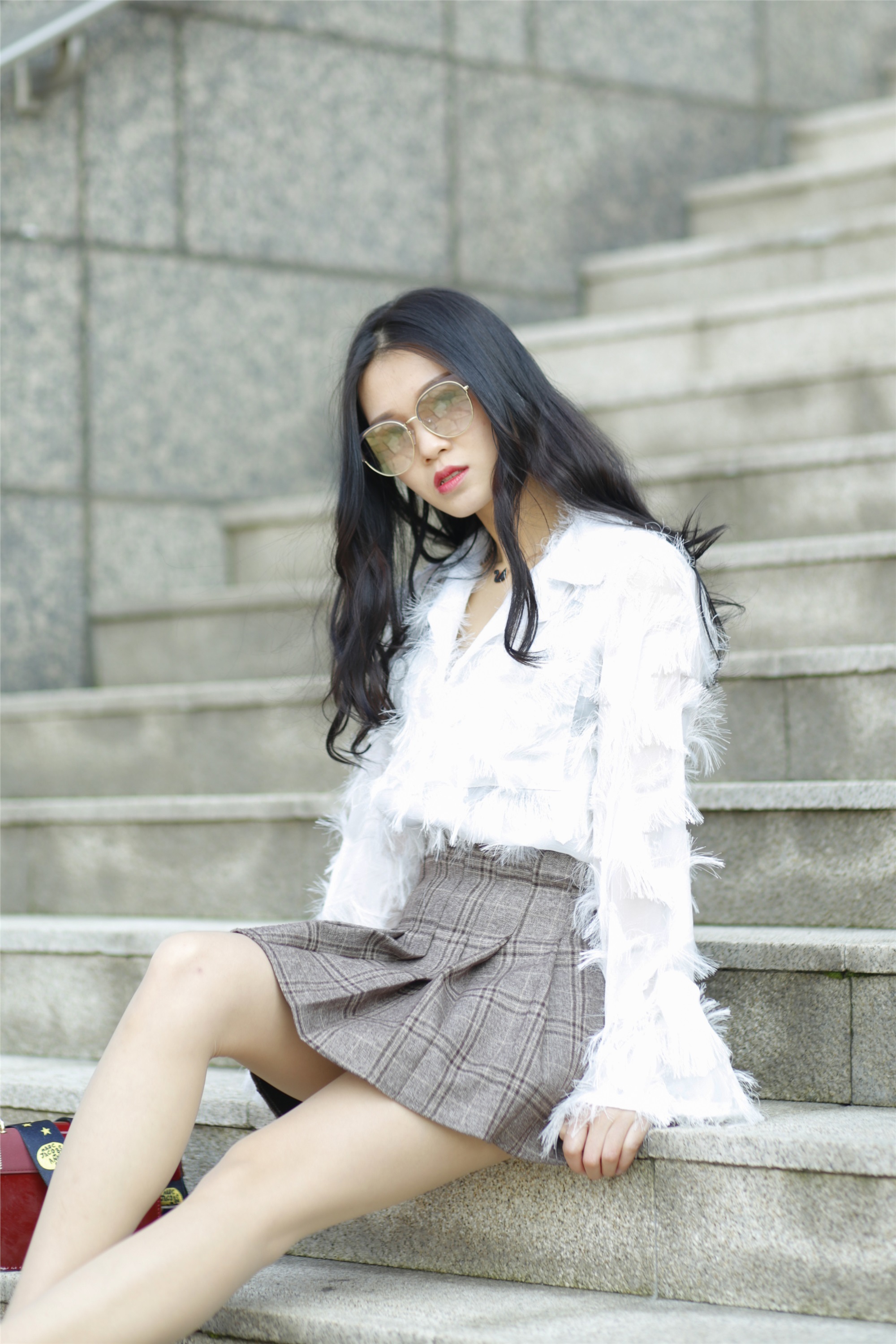 奈丝写真 NO.082 小敏-编织纹高跟鞋